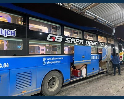 G8 Sleeping Bus Hanoi - Hoi An